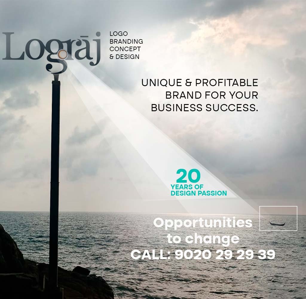 LogoRaj logo designer in Trivandrum promoting unique branding, logo design, and business success.