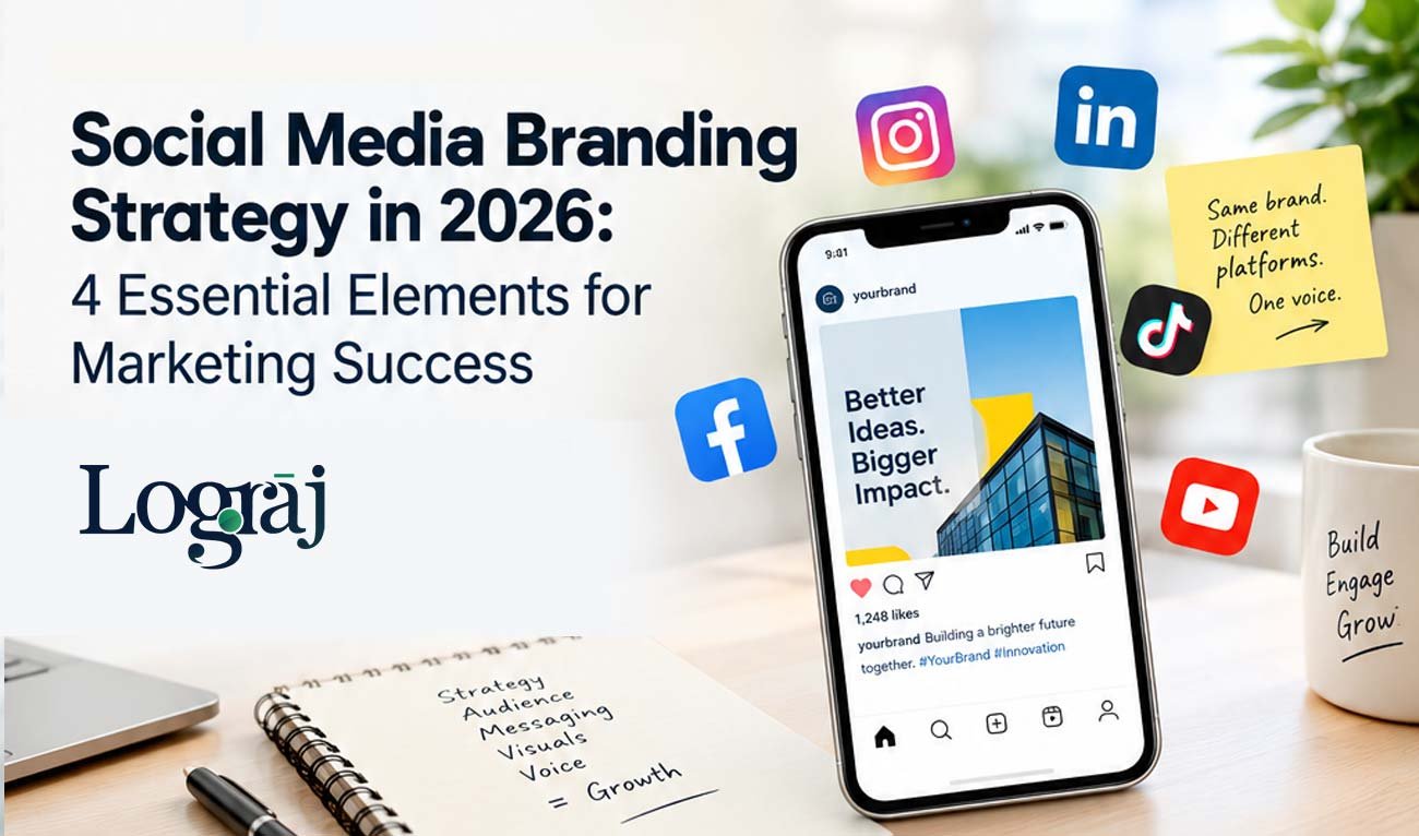 Social Media Branding Strategy in 2026 LogoRaj Logo Designer in Trivandrum Kerala Best Logo Designer In Trivandrum